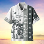 Load image into Gallery viewer, Premium U.S Multiple Service Veteran Hawaii Shirt For Men Women