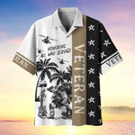 Load image into Gallery viewer, Premium U.S Multiple Service Veteran Hawaii Shirt For Men Women
