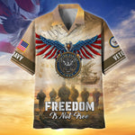 Load image into Gallery viewer, Premium Freedom Is Not Free US Veteran Hawaii Shirt For Men Women