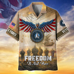 Load image into Gallery viewer, Premium Freedom Is Not Free US Veteran Hawaii Shirt For Men Women