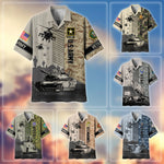 Load image into Gallery viewer, Premium Multiple US Military Services US Veterans Hawaii Shirt For Men Women