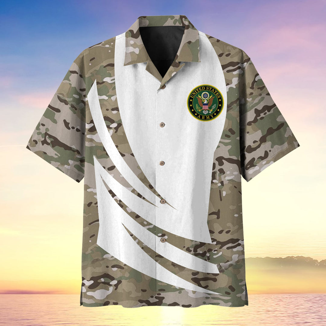 US Army Veteran Soldier Proudly Served Hawaii Shirt Multistyle For Men Women