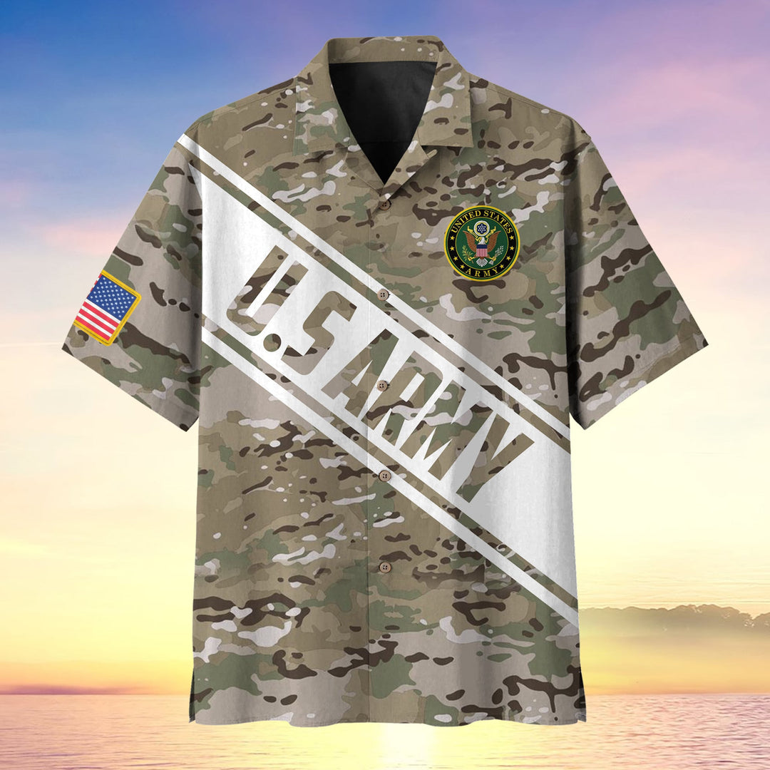 US Army Veteran Soldier Proudly Served Hawaii Shirt Multistyle For Men Women