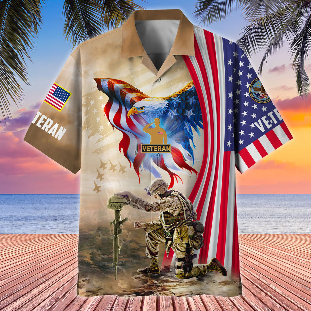 Unique Proudly Served US Veteran Hawaii Shirt For Men Women