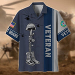 Load image into Gallery viewer, Premium Camo Soldiers Multiservice US Veteran Hawaii Shirt For Men Women