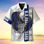 Load image into Gallery viewer, Colored Feather Eagle Multiservice US Veteran Hawaii Shirt For Men Women