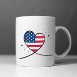 Load image into Gallery viewer, USA Mug, American Flag Mug, 4th of July Mug, Patriotic Mug, Patriotic Gifts, USA Gifts