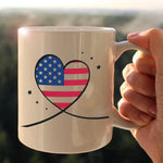 Load image into Gallery viewer, USA Mug, American Flag Mug, 4th of July Mug, Patriotic Mug, Patriotic Gifts, USA Gifts