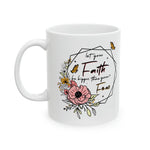 Load image into Gallery viewer, Let Your Faith Be Bigger Than Your Fear Mug, Christian Mugs, Christian Gifts For Her