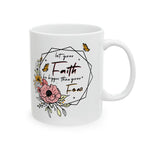 Load image into Gallery viewer, Let Your Faith Be Bigger Than Your Fear Mug, Christian Mugs, Christian Gifts For Her