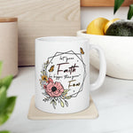 Load image into Gallery viewer, Let Your Faith Be Bigger Than Your Fear Mug, Christian Mugs, Christian Gifts For Her