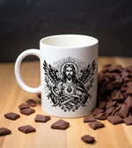 Load image into Gallery viewer, Jesus Christ Resurrected Easter Coffee Tea Lovers Ceramic White Mug 11oz Gift, Birthday Christian Art