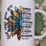 Load image into Gallery viewer, God Says You Are Strong, Bible Verse Coffee Mug, Christian Mug, Coffee Cup