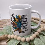 Load image into Gallery viewer, God Says You Are Strong, Bible Verse Coffee Mug, Christian Mug, Coffee Cup