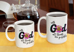 Load image into Gallery viewer, Inspirational Gift Coffee Mug, With God All Things Are Possible Gift, Christian Cup Gift