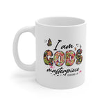 Load image into Gallery viewer, Christian Gift For Her, I Am Gods Masterpiece Mug, Christian Cup Gift