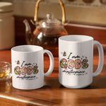 Load image into Gallery viewer, Christian Gift For Her, I Am Gods Masterpiece Mug, Christian Cup Gift