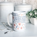 Load image into Gallery viewer, Morning Offering Prayer Catholic Mug, Christian Mugs, Christian GIfts for Him or Her