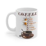 Load image into Gallery viewer, Coffee Cup, Gift For Coffee Lover, Christ Offers Forgiveness For Everyone,