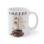 Load image into Gallery viewer, Coffee Cup, Gift For Coffee Lover, Christ Offers Forgiveness For Everyone,