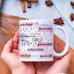 Load image into Gallery viewer, My Daily Bible Affirmations, Bible Quotes Mug, Christian Mug Religious Mug, Bible Study Gift