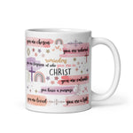 Load image into Gallery viewer, My Daily Bible Affirmations, Bible Quotes Mug, Christian Mug Religious Mug, Bible Study Gift