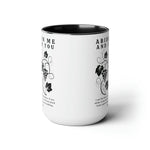 Load image into Gallery viewer, Abide In Me Christian Coffee Mug - John 15:5 Bible Verse Mug, Christian Coffee Cup