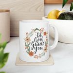 Load image into Gallery viewer, Christian Jesus Ceramic Coffee Mug, Let God Guide You, Gift for Her