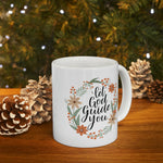 Load image into Gallery viewer, Christian Jesus Ceramic Coffee Mug, Let God Guide You, Gift for Her