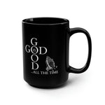 Load image into Gallery viewer, Coffee Mug - Christian Coffee Mug, 15oz Religious Mug, God is Good, Christian Gift