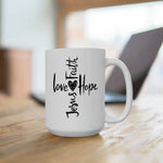 Load image into Gallery viewer, Christian Coffee Mug, Coffee Mug, Christian Mug, Bible Verse Mug, Bible Study Gift