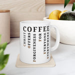 Load image into Gallery viewer, Christian Coffee Mug, Psalm 46:10 Scripture Coffee Mug, Bible Study Gift