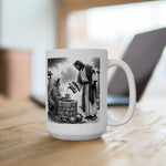 Load image into Gallery viewer, Jesus Serving Coffee Mug, John 4:14, Jesus Mug, Bible Verse Mug, Christian Gift