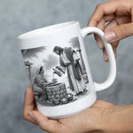 Load image into Gallery viewer, Jesus Serving Coffee Mug, John 4:14, Jesus Mug, Bible Verse Mug, Christian Gift