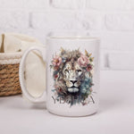 Load image into Gallery viewer, Yeshua Christian Coffee Mug Lion Of Judah Mug Jesus Coffee Mug