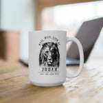Load image into Gallery viewer, Lion Of Judah Graphic Coffee Mug Religious Gift For Him Christian Mug