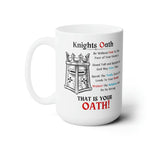 Load image into Gallery viewer, Knights Oath, Christian-inspired Coffee Mug, Jesus Gift, Perfect Gift For Believers