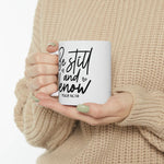 Load image into Gallery viewer, Be Still And Know Mug, Psalm 46:10, Ceramic Mug, Christian Coffee Mugs, Christian Gifts