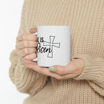 Load image into Gallery viewer, He Is Risen Mug, Jesus Christ Mug, Christian Coffee Mugs, Bible Verse Mug