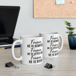 Load image into Gallery viewer, He Is Risen Mug, Ceramic Mug, Christian Coffee Mugs, Christian Gifts