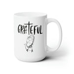 Load image into Gallery viewer, Grateful Gratitude, Christian-Inspired Coffee Mug, Jesus Gift