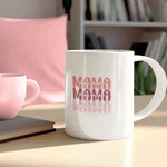 Load image into Gallery viewer, Mama Mug, Mom Mug, Pink Mug, Mothers Day, Mug For Gift
