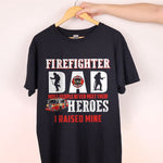 Load image into Gallery viewer, Proud Firefighter Dad T-shirt, Shirt For Men, Father's Day Gift