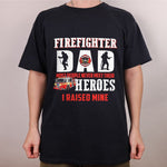 Load image into Gallery viewer, Proud Firefighter Dad T-shirt, Shirt For Men, Father's Day Gift