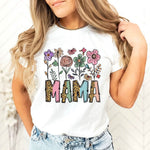 Load image into Gallery viewer, Mama Shirt, Wildflowers Mama Tshirt, Mothers Day Gift For New Mom Gift