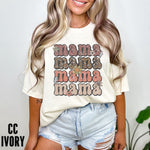 Load image into Gallery viewer, Floral Mom Shirt, Mama T Shirt, Mama Retro Tee, For Mother's Day