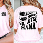 Load image into Gallery viewer, Jiu Jitsu Mom T-shirt, BJJ Mom T-shirt, Jiu Jitsu Gift, Gift For Women