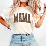 Load image into Gallery viewer, Retro Mama Shirt, Checkered Mom Shirt, Checkered Varsity Tshirt, Mothers Day Gift