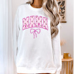 Load image into Gallery viewer, Coquette Mama Sweatshirt, Trendy Cherry Sweatshirt, Gift for Mom, Mothers Day Gift