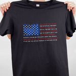 Load image into Gallery viewer, Christian Bible Verse T-shirt USA American Flag Bible Shirt For Men Women